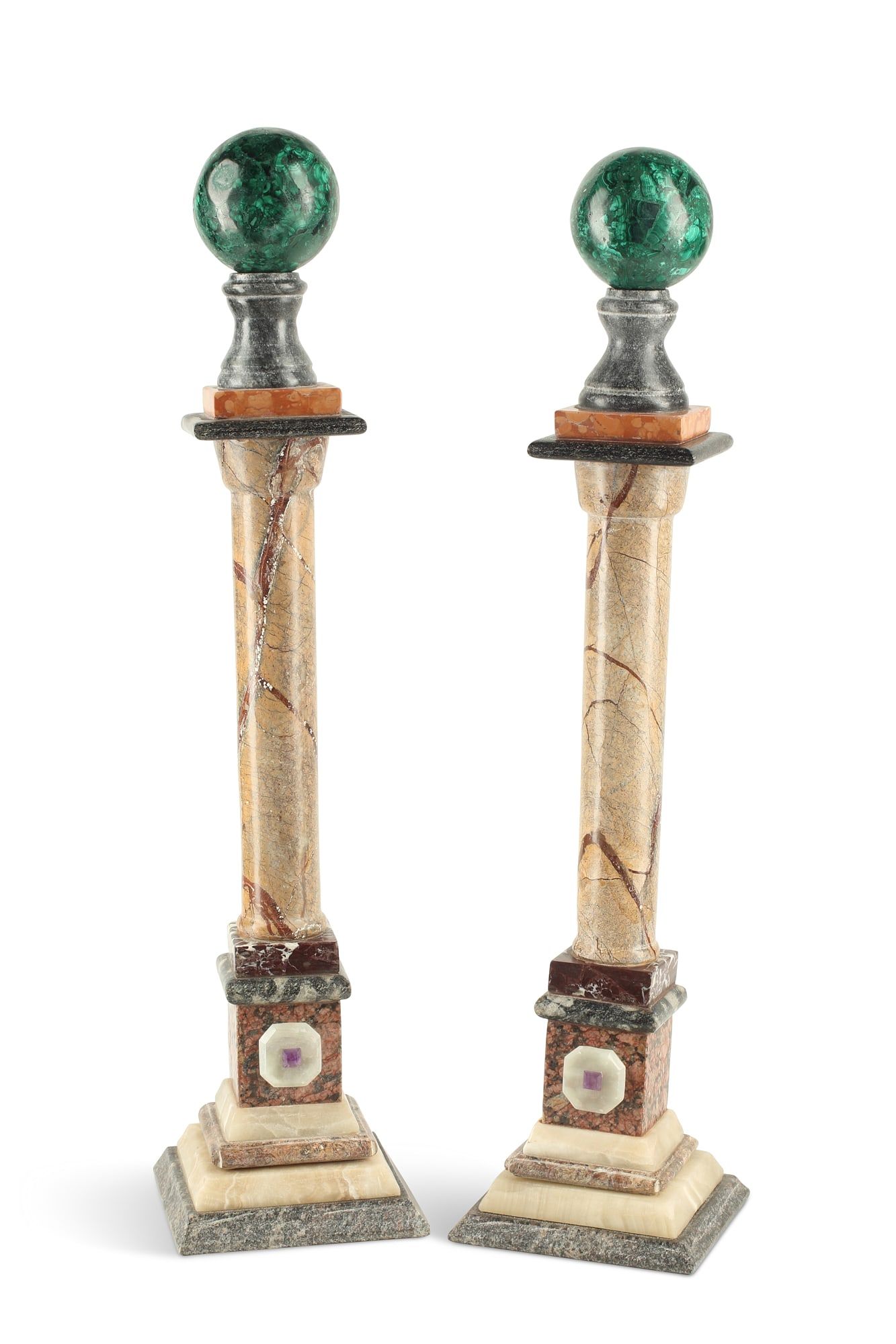 A PAIR OF NEOCLASSICAL STYLE COLUMNSA 2fb3d7c