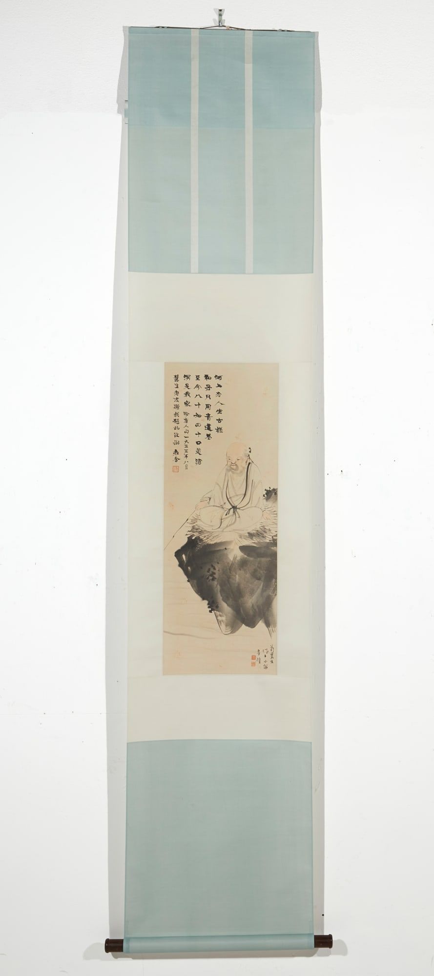 A CHINESE FIGURE PAINTING HANGING 2fb3d84