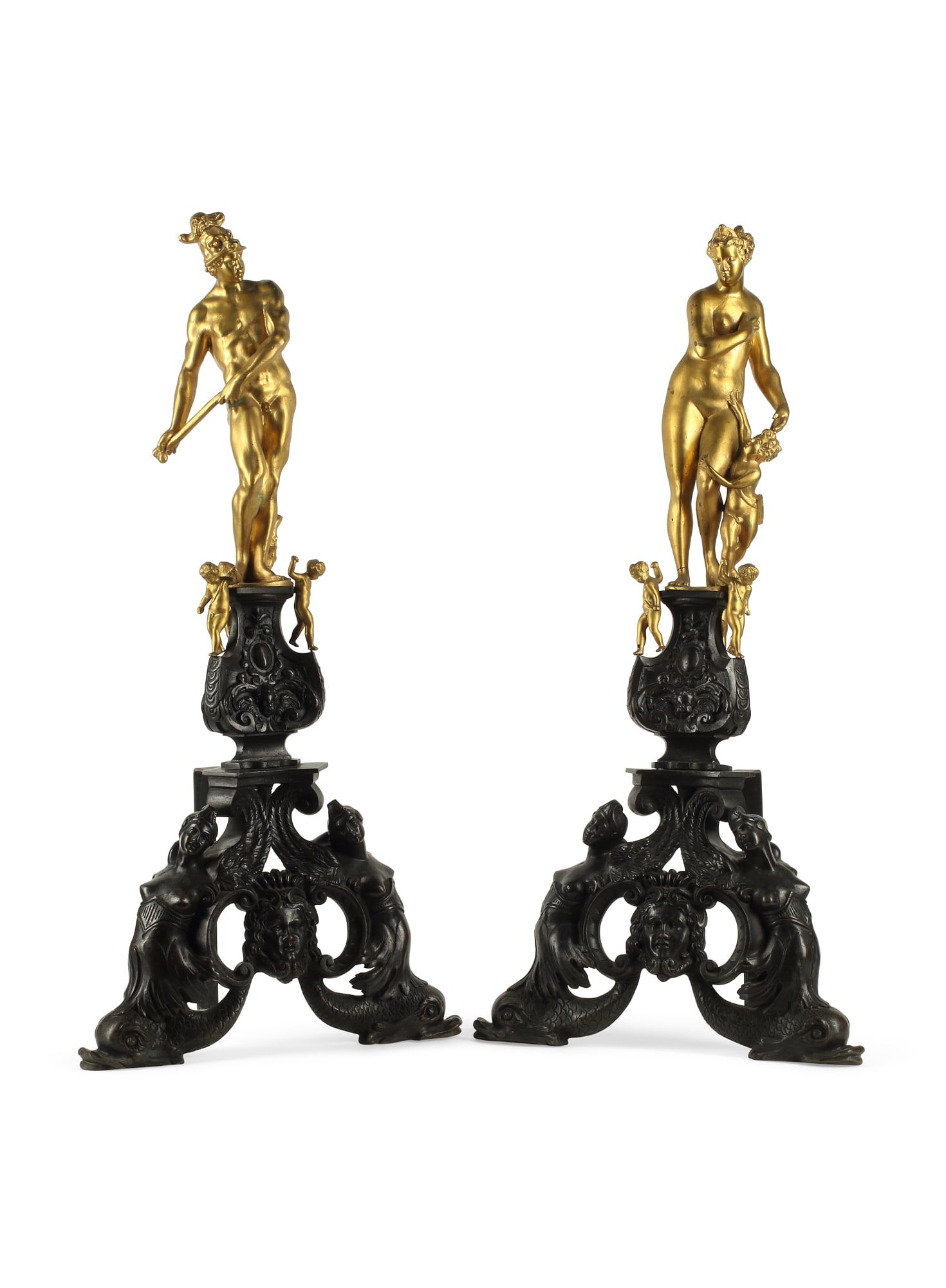 A PAIR OF ITALIAN RENAISSANCE STYLE 2fb3d91