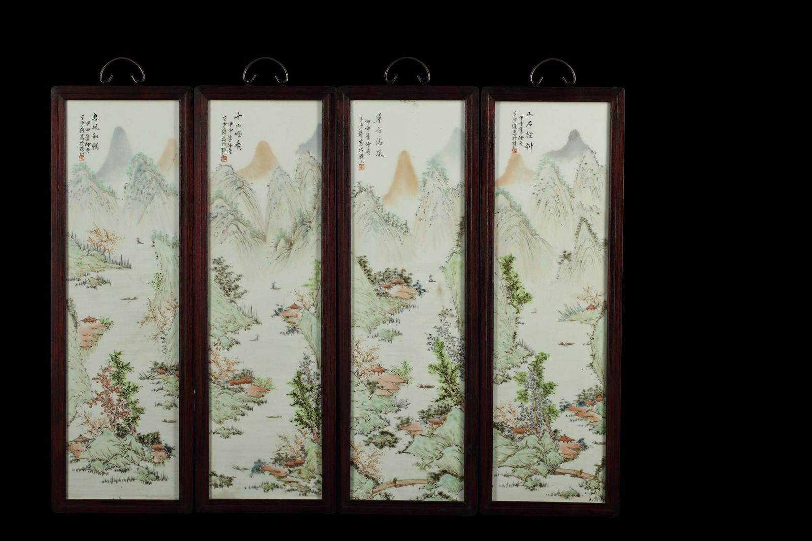 A SET OF FOUR CHINESE PORCELAIN 2fb3d93