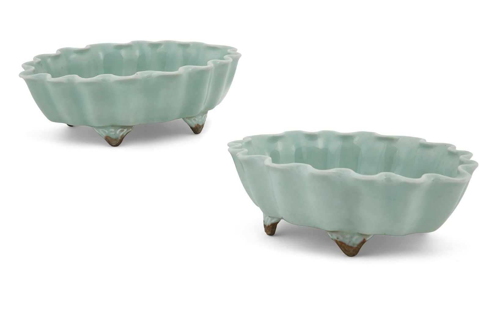 A PAIR OF CHINESE CELADON GLAZED 2fb3f72