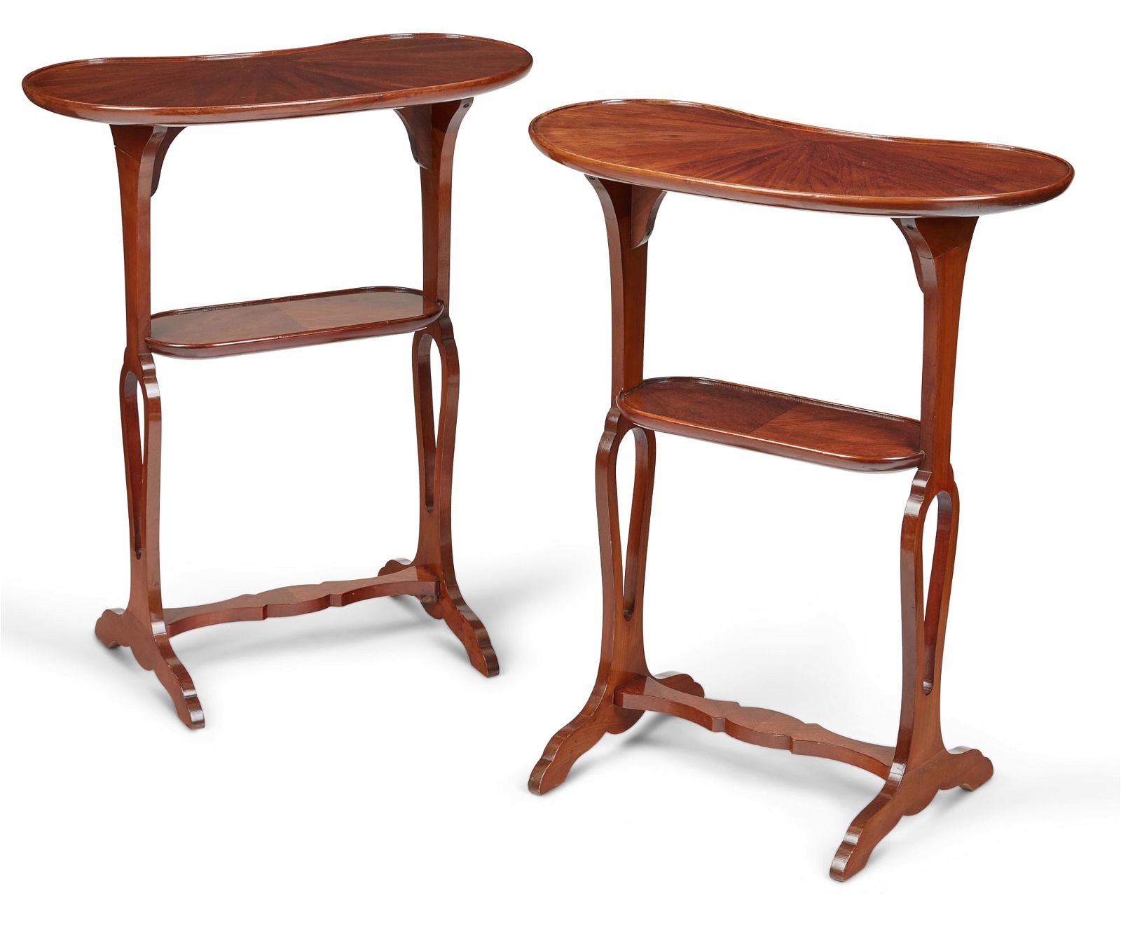 A PAIR OF LOUIS XVI STYLE TABLES à