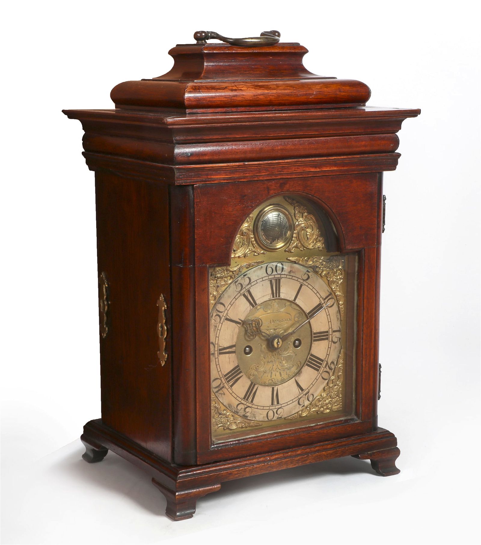 A GEORGE III MAHOGANY AND BRASS 2fb4062