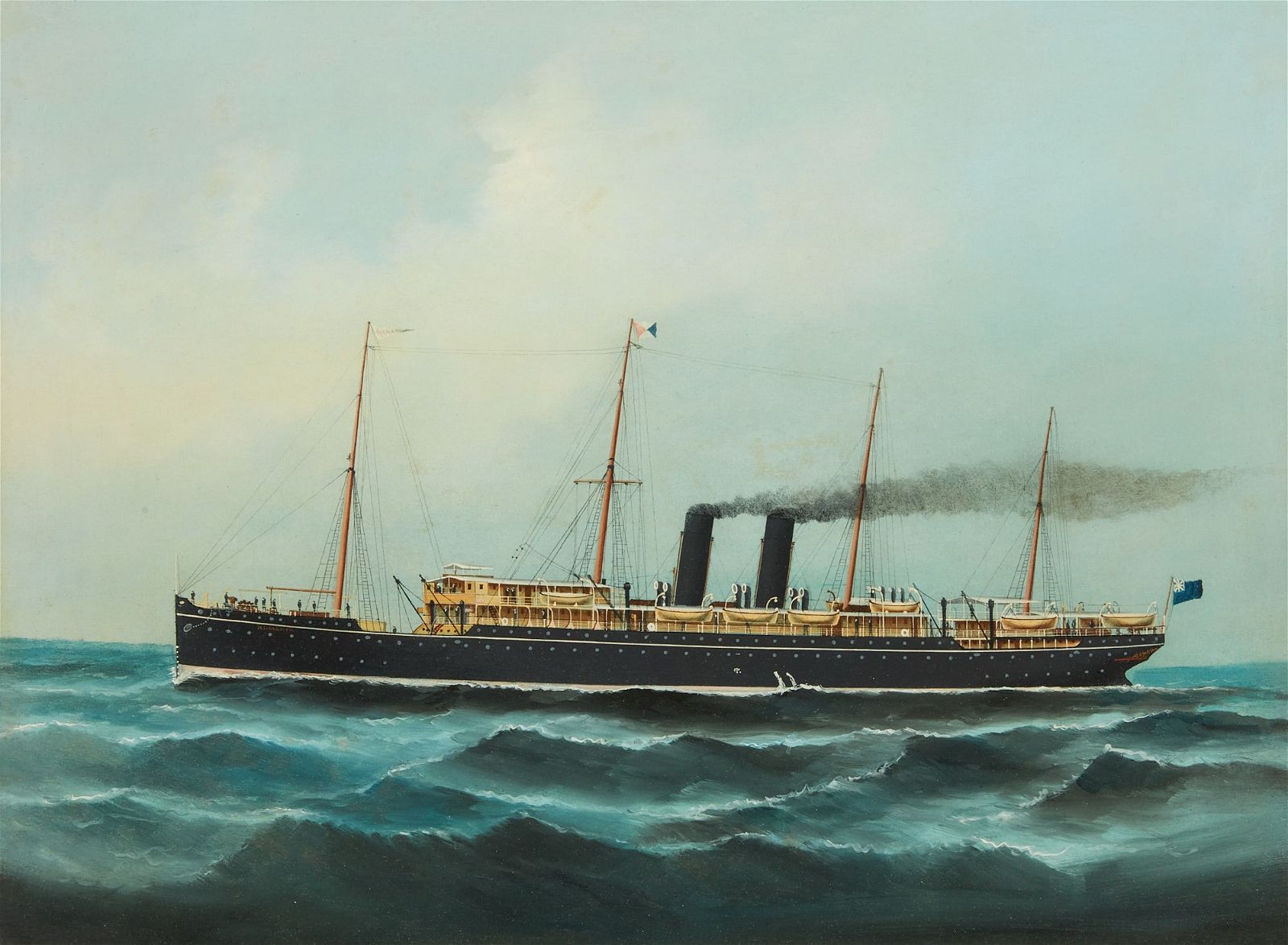 CHINESE SCHOOL STEAMSHIP SS HIMALAYAChinese 2fb4076