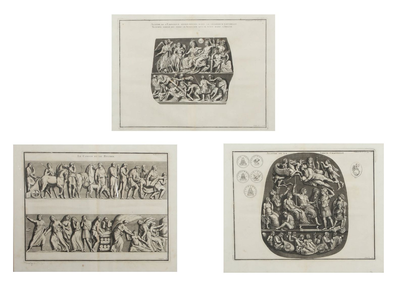 THREE EARLY 19TH CENTURY ENGRAVINGSThree