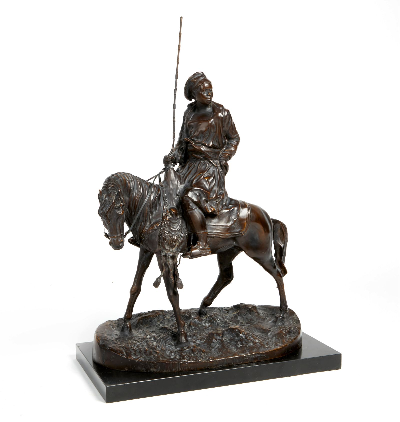 A FRENCH BRONZE MODEL OF A MAN 2fb41d5