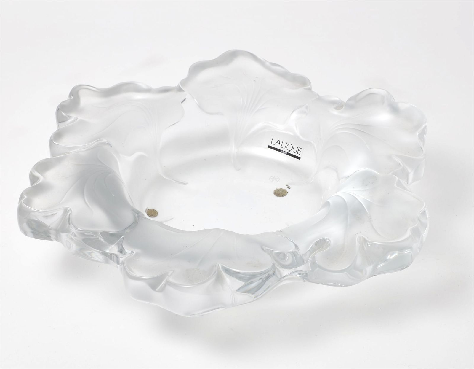 A LALIQUE FROSTED AND CLEAR GLASS 2fb437f