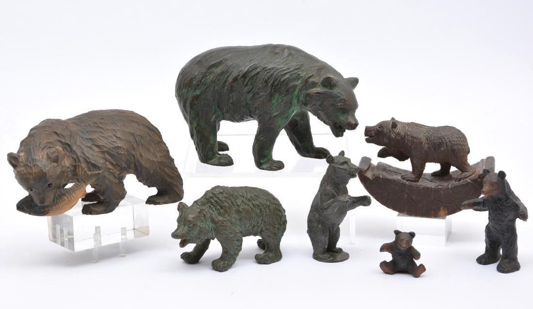 GROUPING OF 7 CALIFORNIA BEARS,