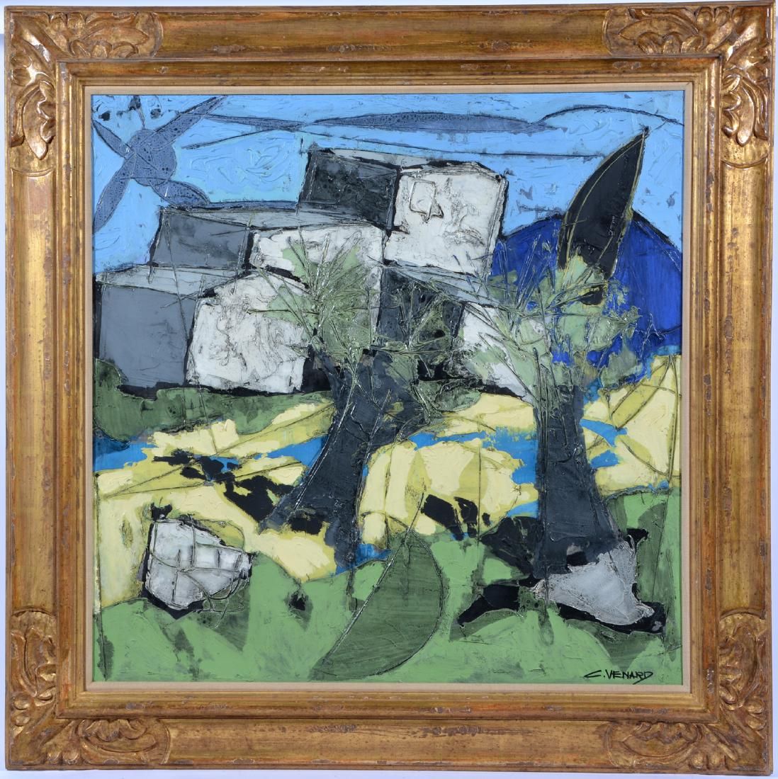 CLAUDE VENARD PAINTING PROVENCAL 3d1935