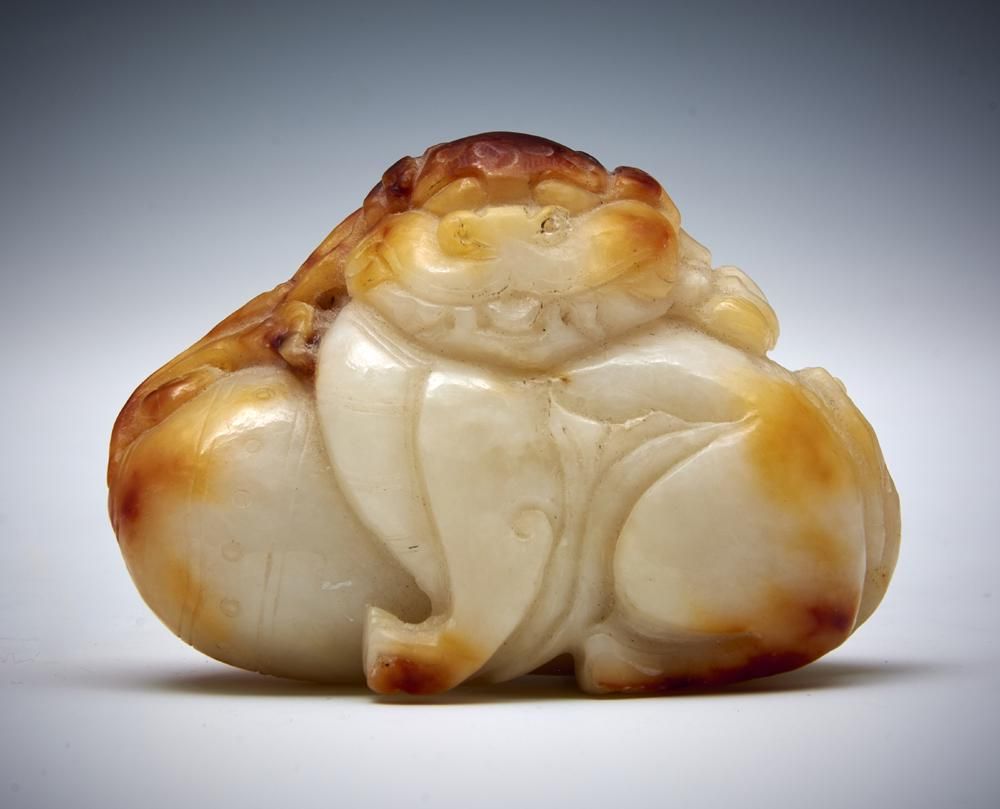 CHINESE JADE RIVER PEBBLE CARVED 3d1bcf