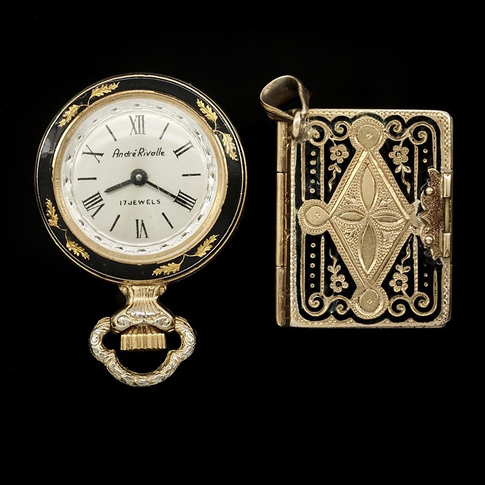 VICTORIAN WATCH AND PENDANT GROUPINGVictorian 3d1ea1