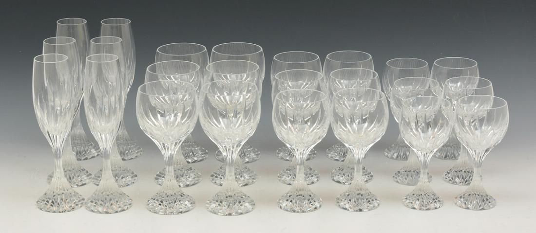 BACCARAT MASSENA CRYSTAL 24 PIECES Baccarat 3d202b