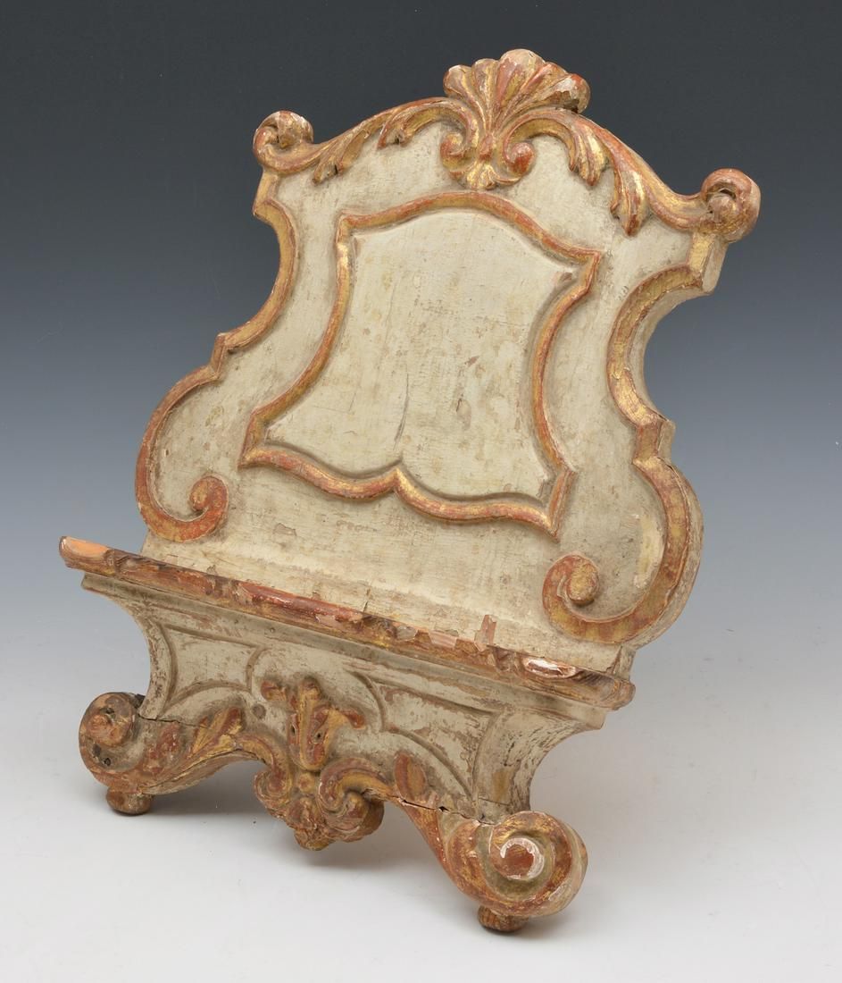 EARLY ITALIAN POLYCHROME WOODEN