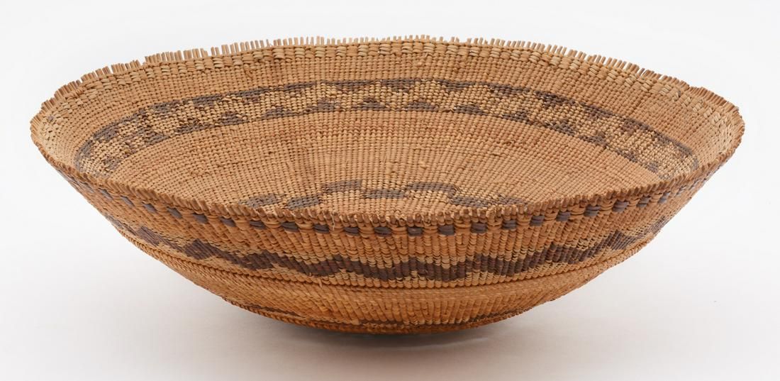 POMO NATIVE AMERICAN BAMTUSH WEAVE 3d2144