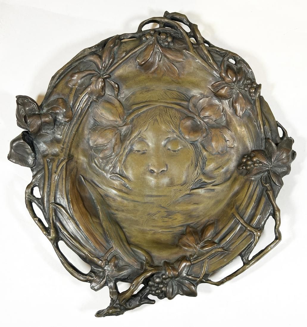 RAOUL LARCHE, ART NOUVEAU BRONZE