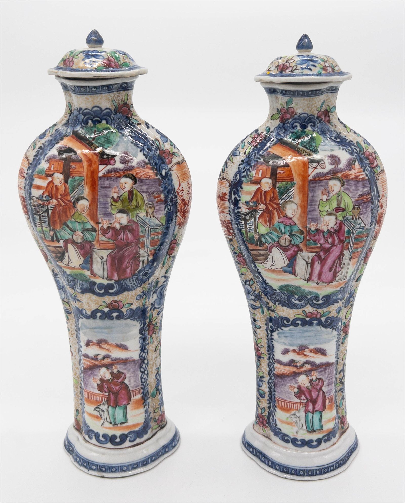 PAIR OF 19TH C CHINESE EXPORT 3d23e0