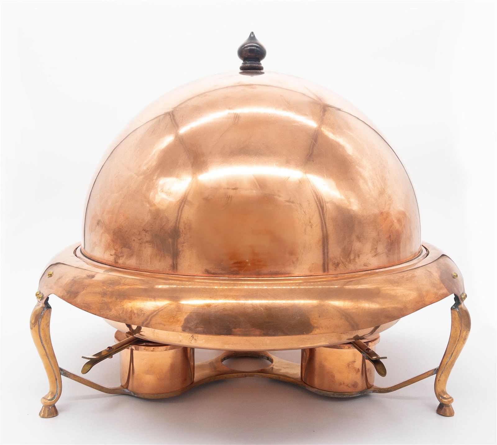 LARGE FRENCH COPPER HOTEL CHAFING 3d242c