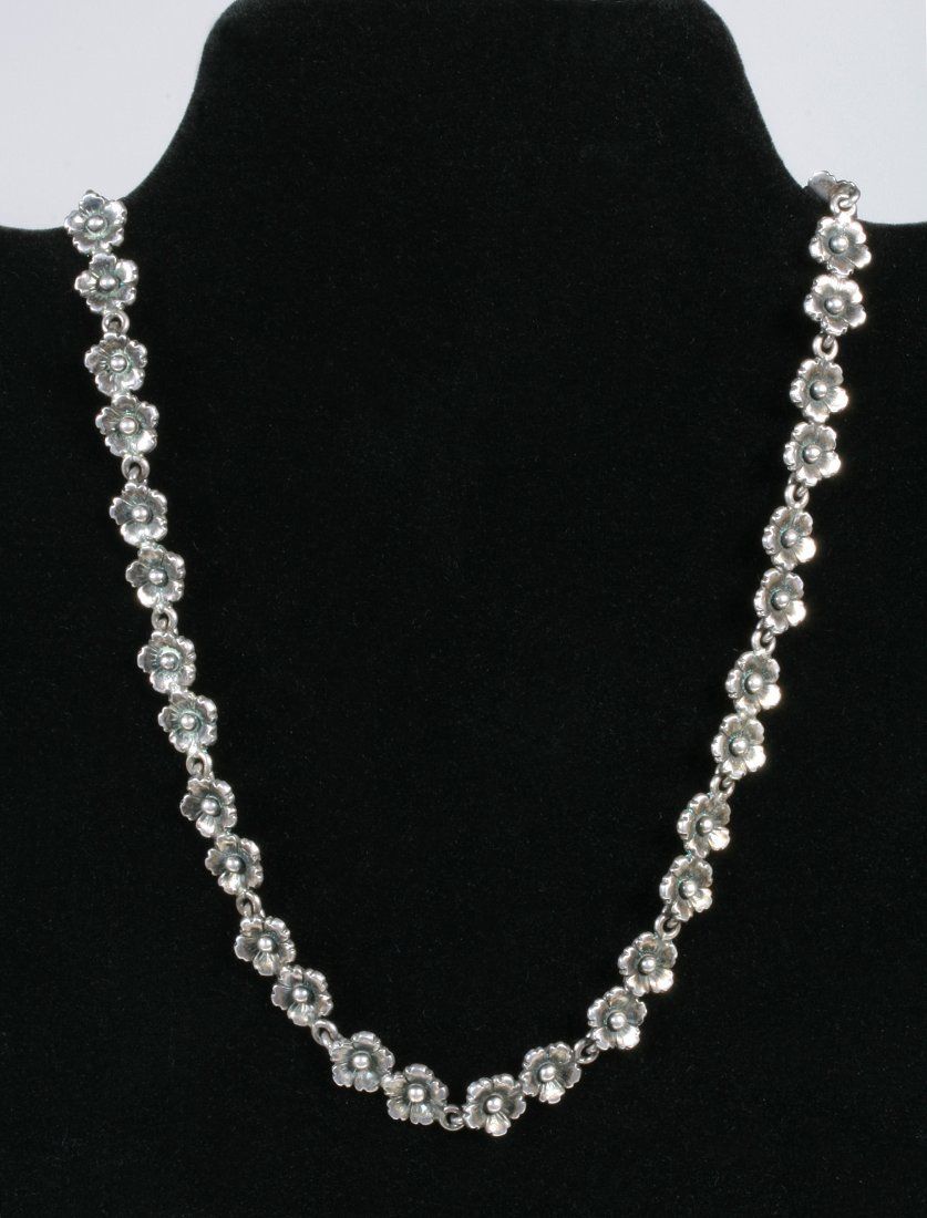 DANISH STERLING NECKLACE BY N.E.