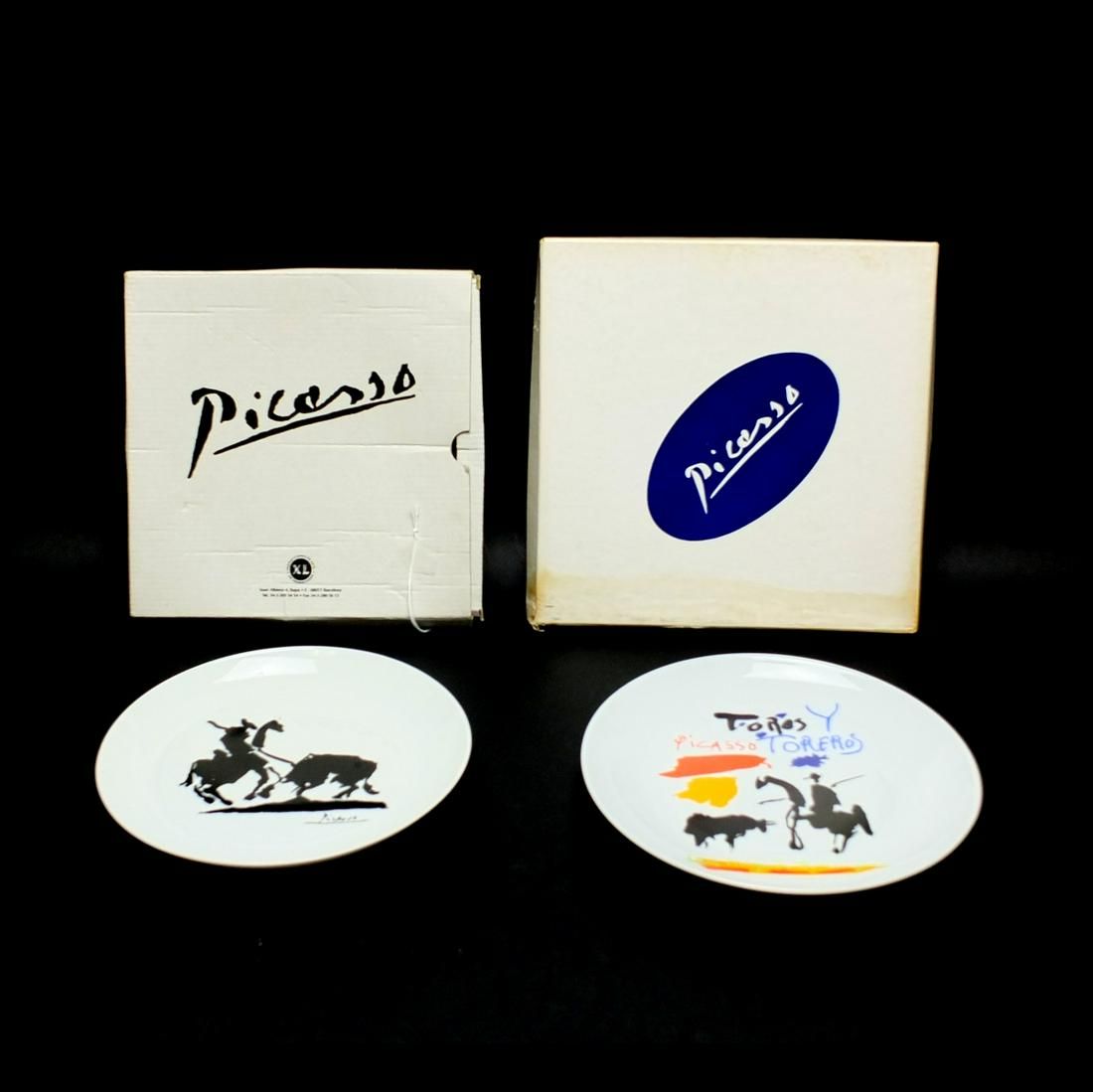 TWO PICASSO PORCELAIN PLATESLot 3d2a6e