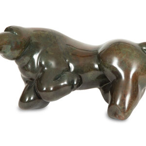 William Schaaf American b 1944 Suwannee bronze 3d0949