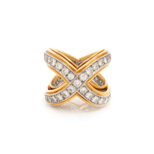 TIFFANY & CO., BICOLOR GOLD AND