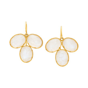 IRENE NEUWIRTH, YELLOW GOLD AND MOONSTONE