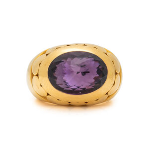 CHOPARD YELLOW GOLD AND AMETHYST 3d09c3