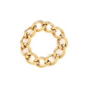 YELLOW GOLD LINK BRACELET
Fancy