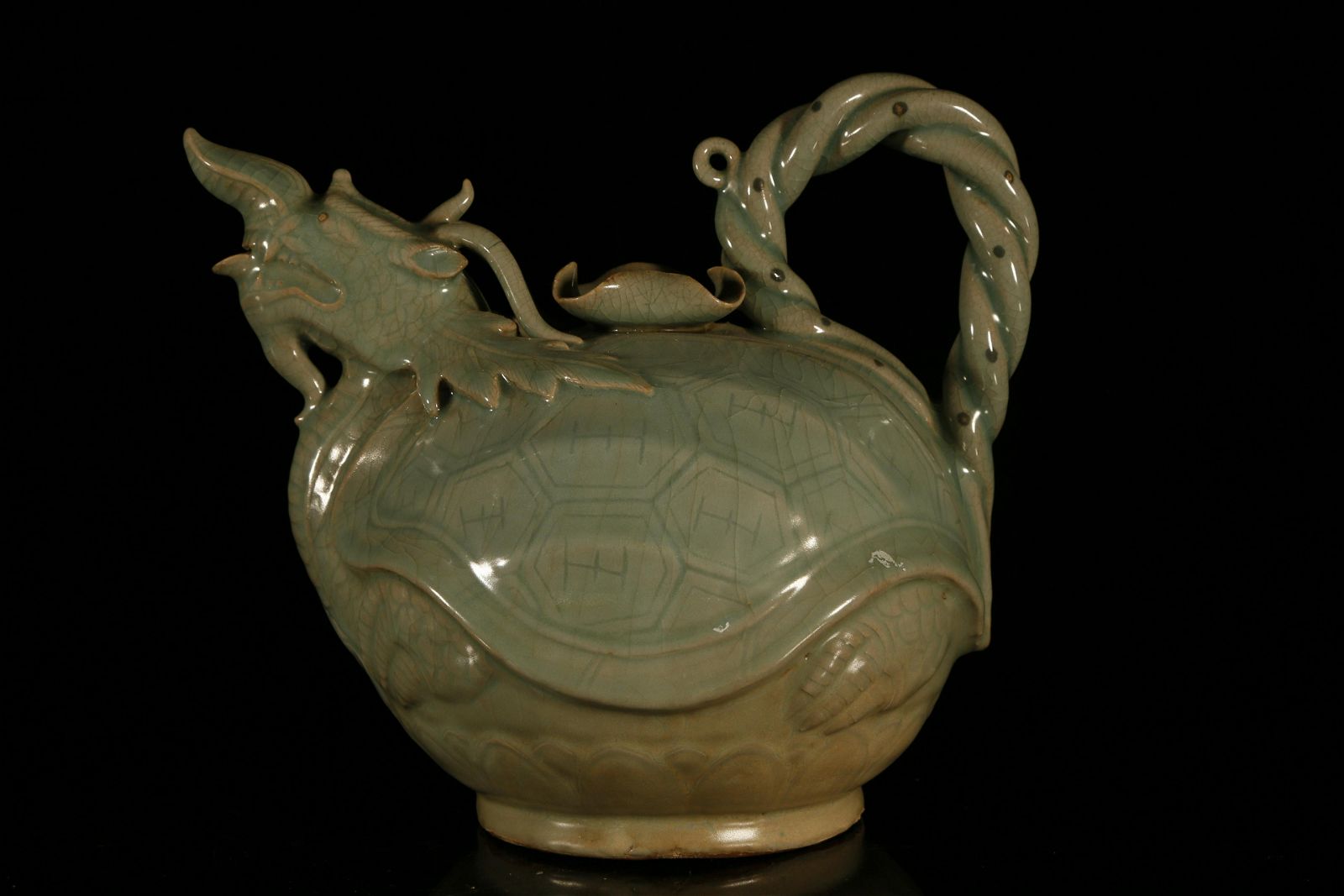 A TOP AND RARE KOREAN CELADON GLAZED 3d0c06