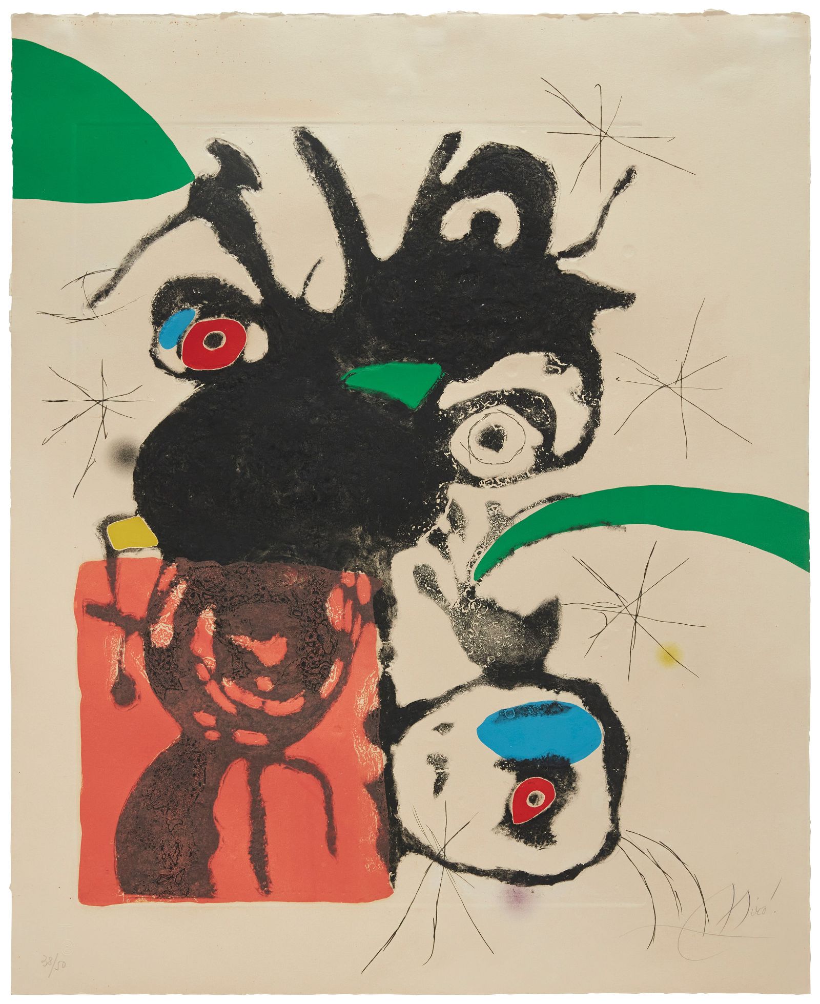 JOAN MIRO 1893 1983 PLATE 5 3d0f47