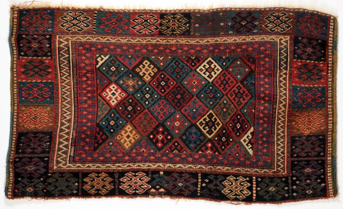 FINE KURDISH JEFF BAG FACE RUG 3d10c4