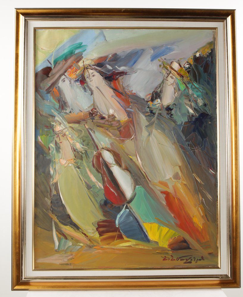 OIL PAINTING ON CANVAS ARMENIAN 3d1111