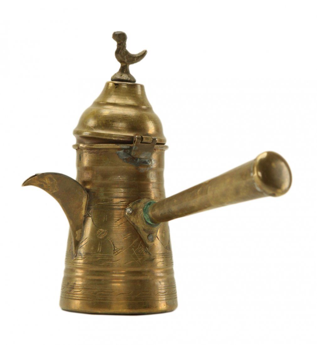 TURKISH BRASS COFFEE POTTurkish 3d1242