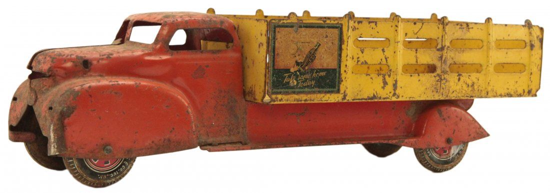 VINTAGE TIN TOY TRUCKVintage Tin 3d134f