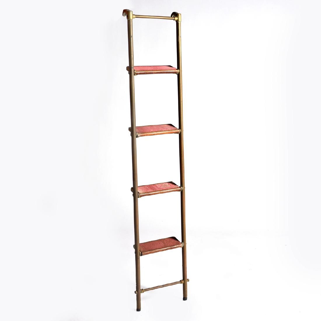 BRASS BOAT LADDER WITH COLLAPSIBLE 3d1428