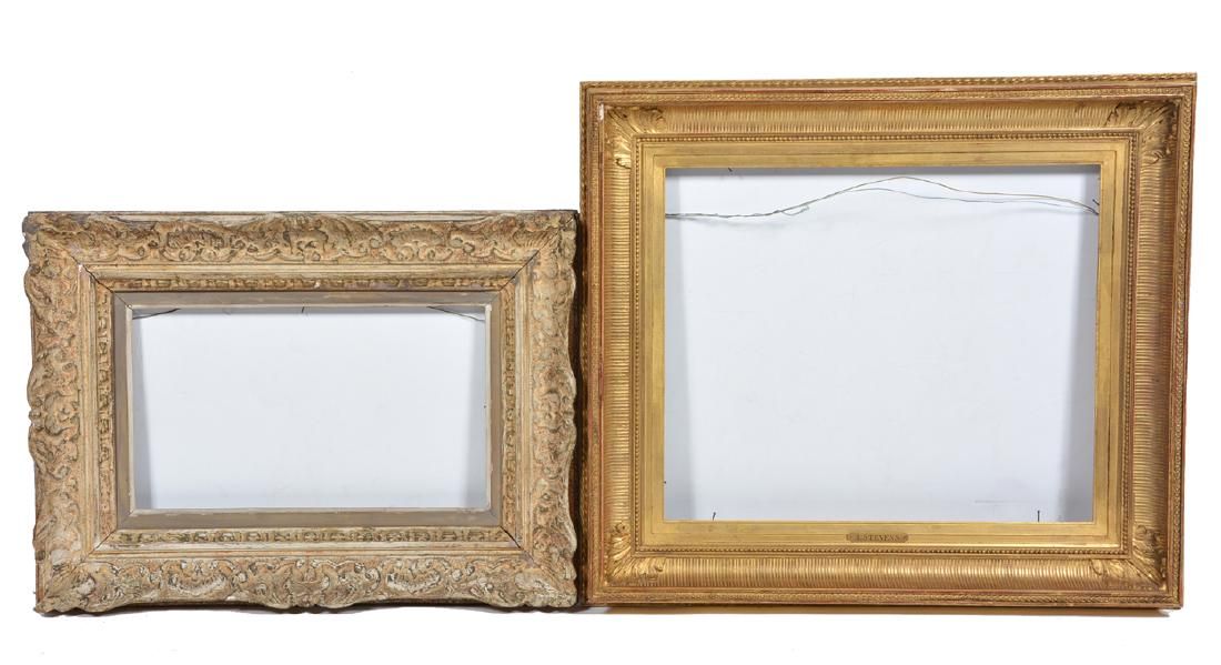 LOT OF TWO 19TH CENTURY FRAMESLot 3d14cb