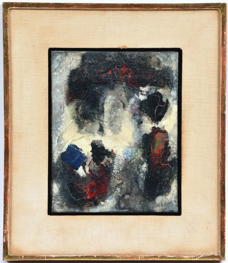 JUN DOBASHI, NEBULAE #3, 1962, OIL ON