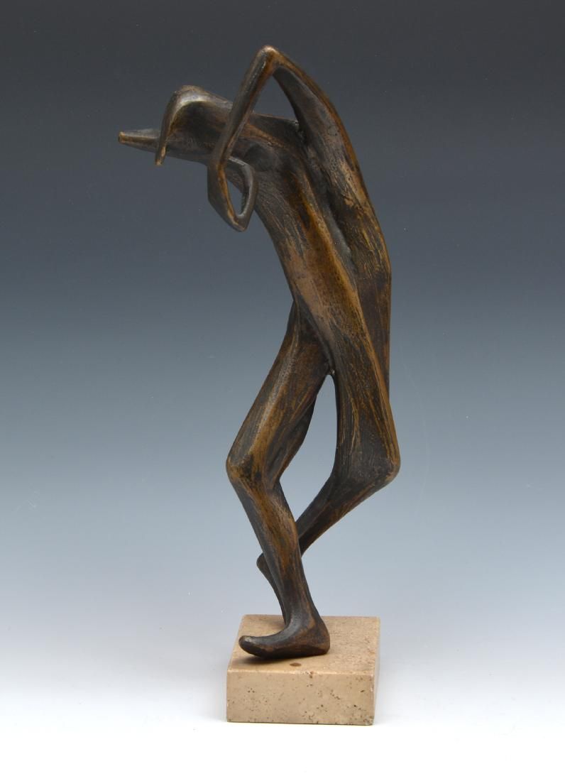 ROBERT COOK, MIME, 1962, BRONZERobert