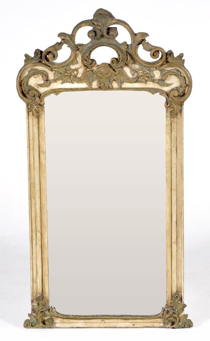 FRENCH GILTWOOD AND PAINT DECORATED 3d153c