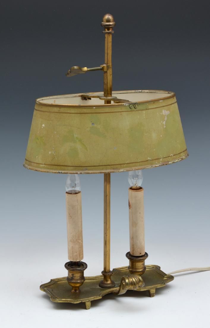 FRENCH BOUILLOTTE LAMP WITH TOLL