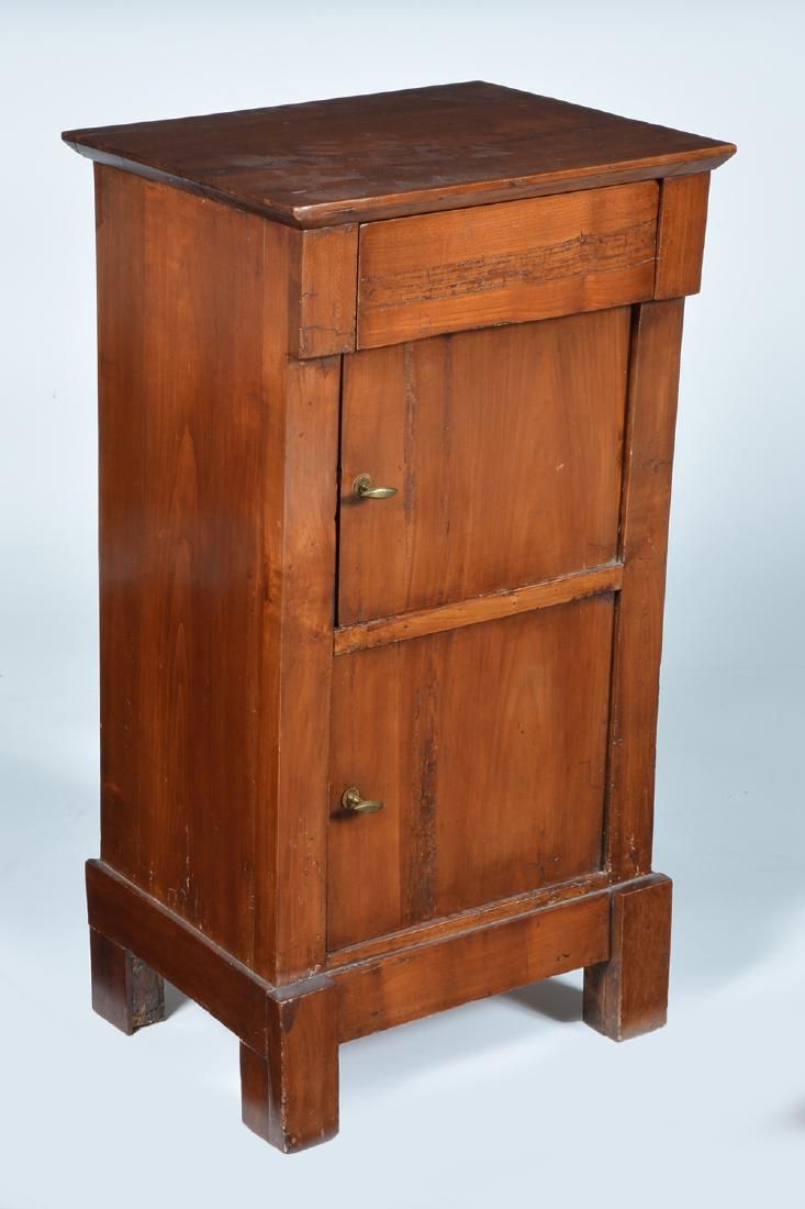 FRENCH EMPIRE CHERRY SIDE CABINET  3d1770
