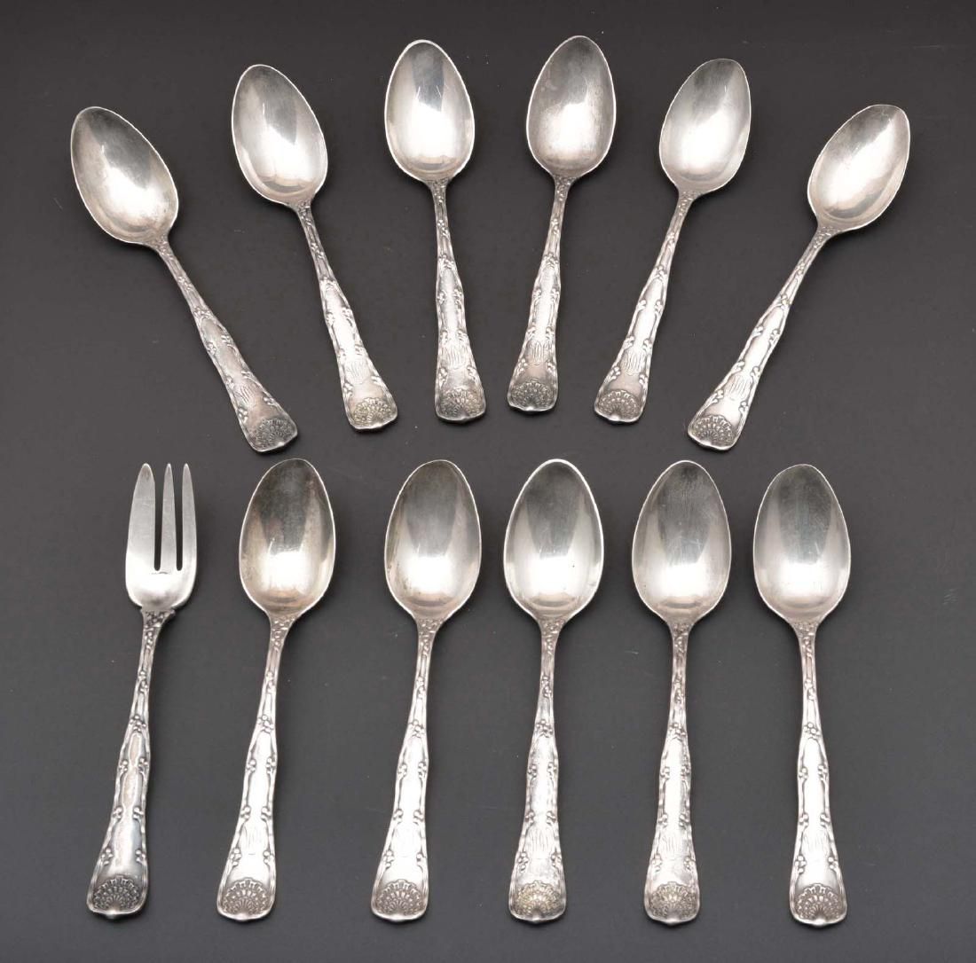 TIFFANY STERLING SILVER FLATWARE, APPX.