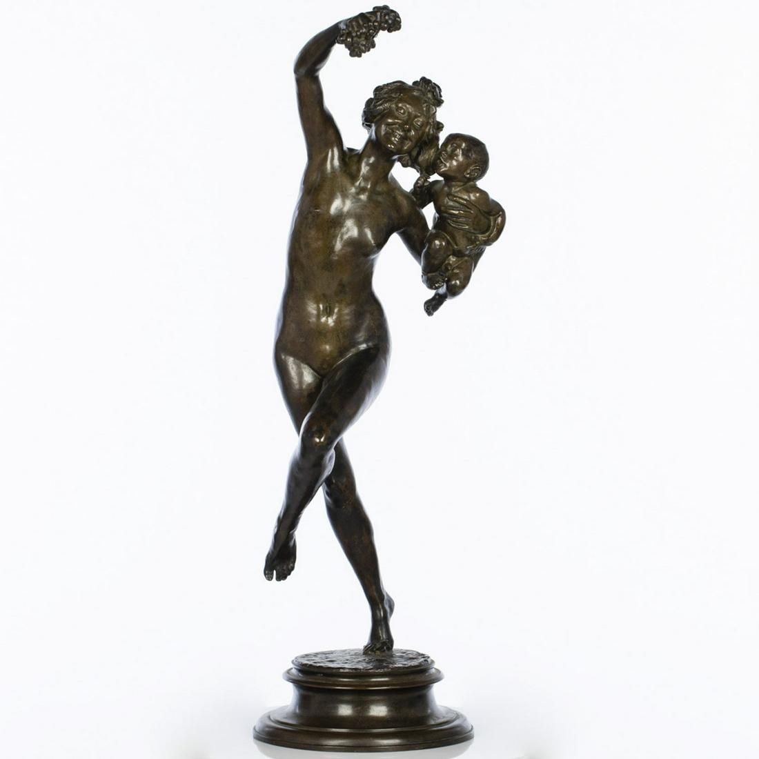 FREDERICK MACMONNIES BACCHANTE 3d331e