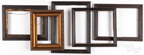 GROUP OF FIVE ENGLISH FRAMESGroup 3d34c0