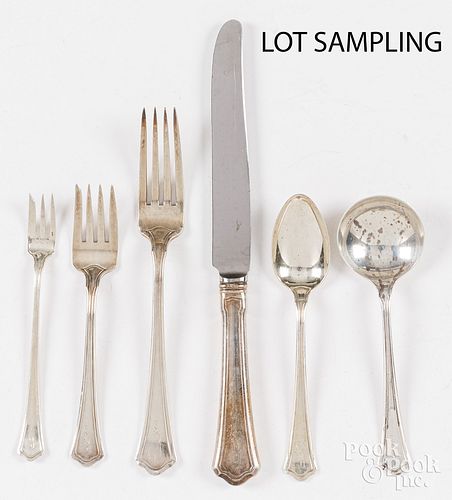 WHITING STERLING SILVER FLATWARE 3d34e6