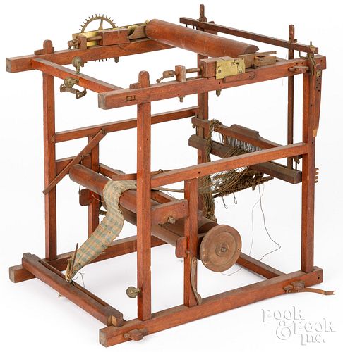 TOY LOOM 19TH C Toy loom 19th 3d35ee