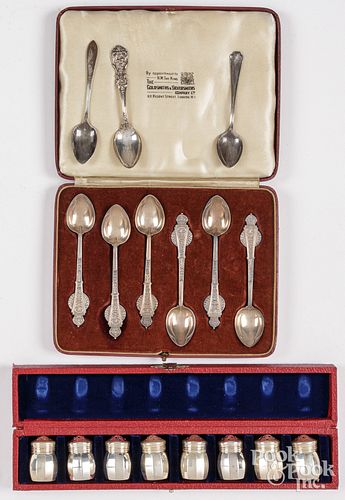 STERLING SILVER TABLEWARES, TO INCLUDE