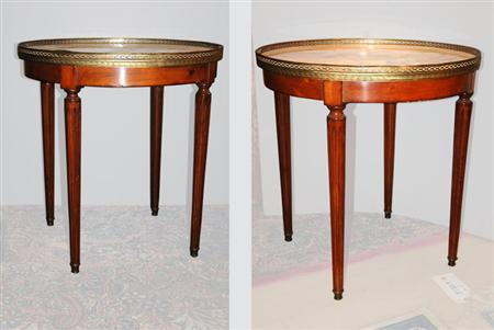 Pair of Louis XVI Style Gilt-Metal