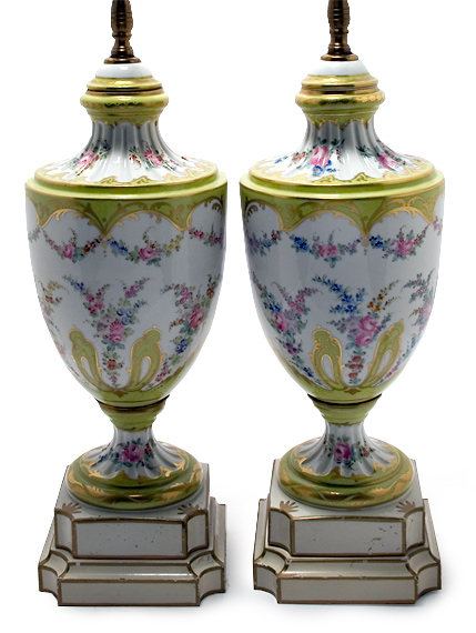 Pair of Sevres Style Porcelain 67eb8