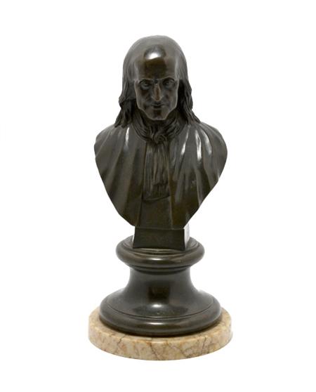 Bronze Bust of Benjamin Franklin
	